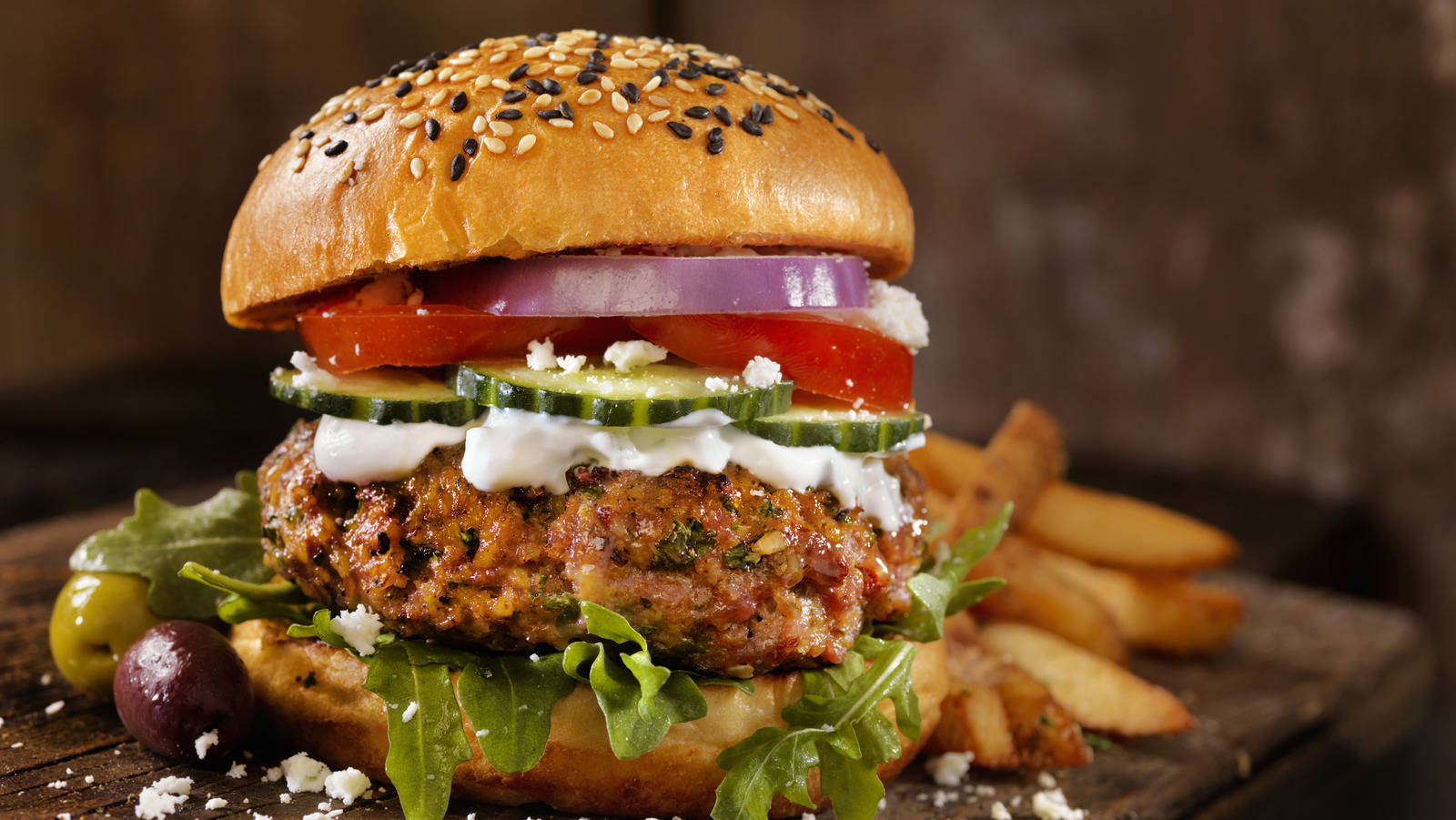 That is How To Put A Mediterranean Spin On A Conventional Hamburger