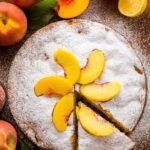 Peach Cake Recipe, Simple Peach Cake Recipe, Peach Cake